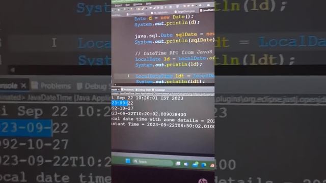 Date Time API after java 8!! #java8 #java #developer #coding #interview смотреть онлайн