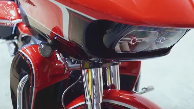 Качественная аудиосистема на Harley Davidson Road Glide Cvo #harleydavidson #eton #focal #match