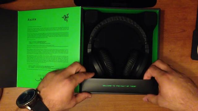 Razer Kraken 7.1 Headset Unboxing смотреть онлайн