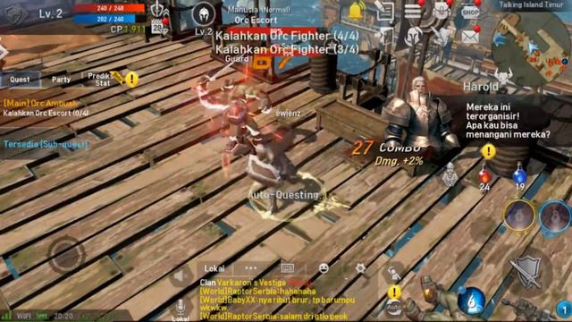 Game android grapich terbaik HD gameplay Lineage 2 Revolution part 1 смотреть онлайн
