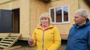 Отзыв о строительстве сип дома компанией ЭкоЕвроДом, проект Венеция