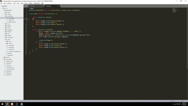 CARA MEMBUAT CRUD DENGAN CODEIGNITER 3 & BOOTSTRAP 4 - CRUD SERIES CODEIGNITER 3 02. READ смотреть онлайн