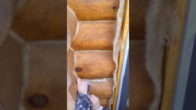 Правильная конопатка деревянного дома