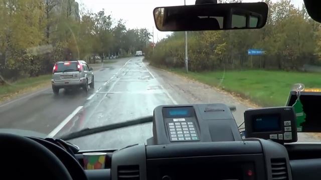 Горки Ленинские. Москва. Маршрутка № 439 смотреть онлайн