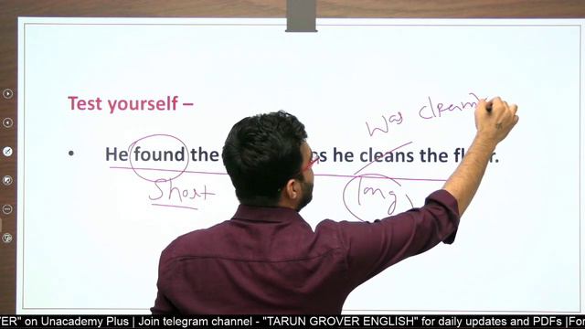 Past Continuous Tense | English Grammar | SBI PO 2020 | Class 5 | Tarun Grover смотреть онлайн