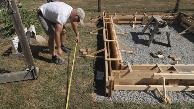Greenhouse Build Series 1 - Post And Beam Concrete Foundation