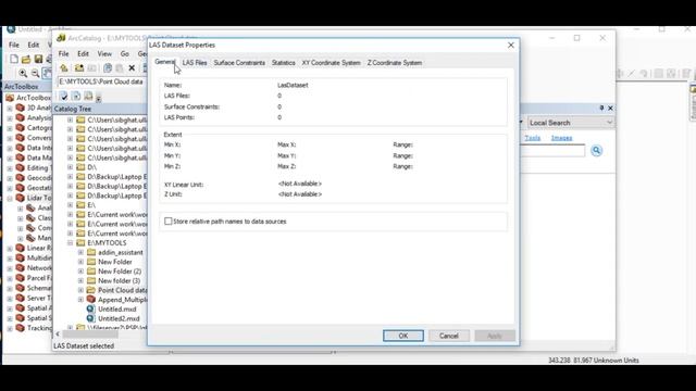 LAS Dataset Toolbox in ArcGIS смотреть онлайн