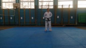 Комплекс для аттестации на белый пояс Тхэквондо