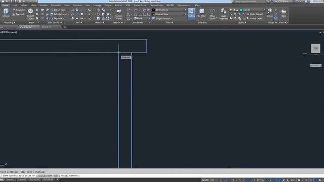 AutoCAD 2016 การสร้างบ้าน 2 ชั้น 3D - ตอน ที่ 4 (รับสอนเขียนแบบ) смотреть онлайн