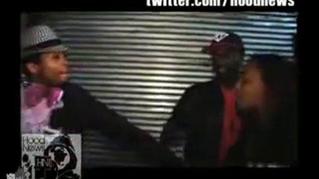 Sonic watches Charles Hamilton getting punched by girl! смотреть онлайн