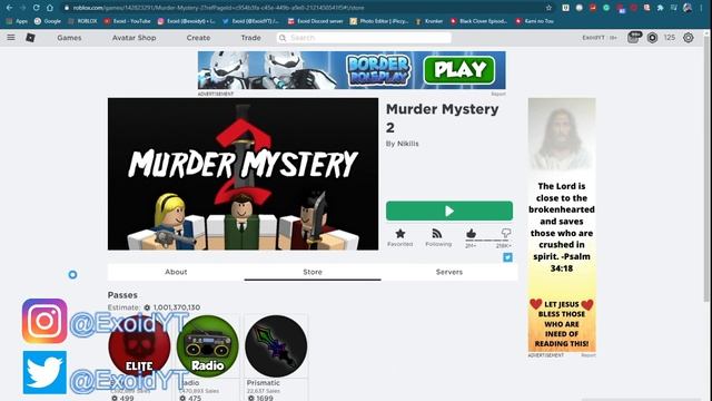 NEW *FREE* GODLY KNIFE | ALL MURDER MYSTERY 2 CODES! JULY 2020 [Roblox] смотреть онлайн