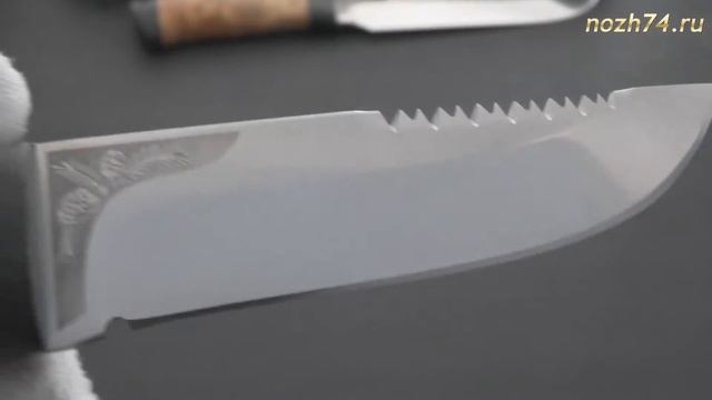 Набор Робинзон (Кап березовый, 100Х13М) - nozh74.ru смотреть онлайн