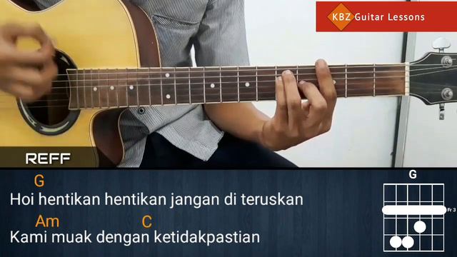 Iwan Fals - Bongkar Reggae TUTORIAL GITAR | Chord & Strumming смотреть онлайн