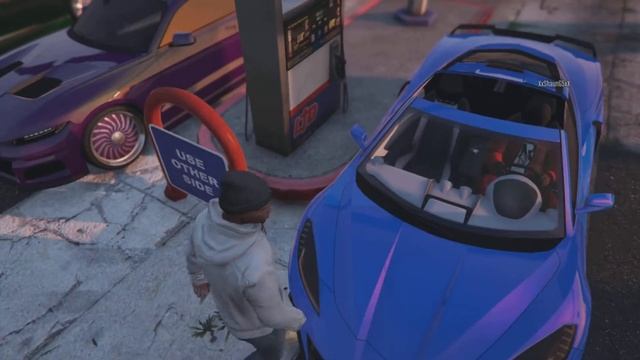 OUTRAGEOUS PAINTED MUSTANG 5.0 ON 26in DUB FLOATERS - GTA 5 смотреть онлайн