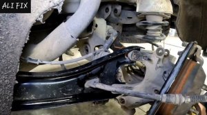 замена заднего продольного рычага - задний верхний и нижний рычаг.. hyundai santa fe 2017-2019