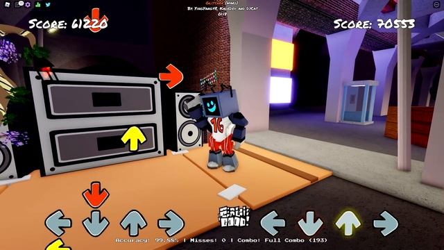 FNF Glitcher but If I miss a note, the video ends.. (Roblox Funky Friday) смотреть онлайн