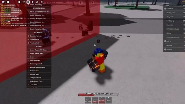 Using ADMIN COMMANDS in PUBLIC SERVERS (The Strongest Battlegrounds) смотреть онлайн
