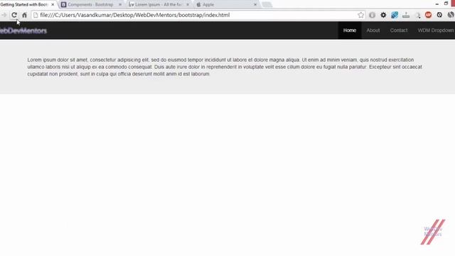 Adding Jumbotron - Learning Bootstrap смотреть онлайн
