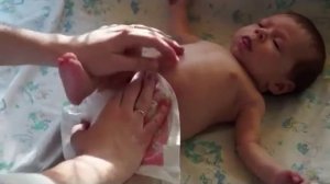 Массаж новорожденного Часть 1 с 0 до 6 месяцев