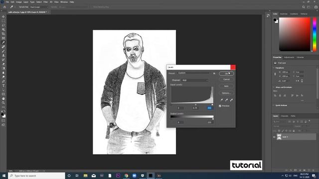 PhotoShop 2021 drawing tutorial смотреть онлайн