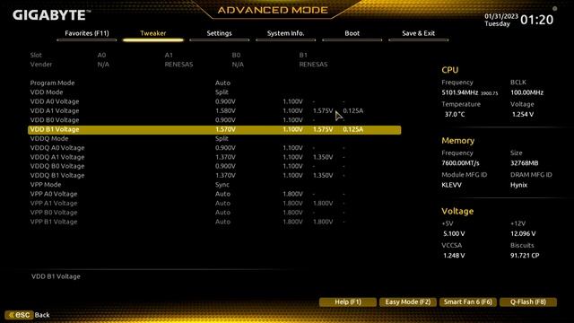 z790 gaming x 7600clk ram overclock 2부 смотреть онлайн