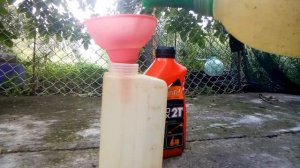 Как развести масло на триммер