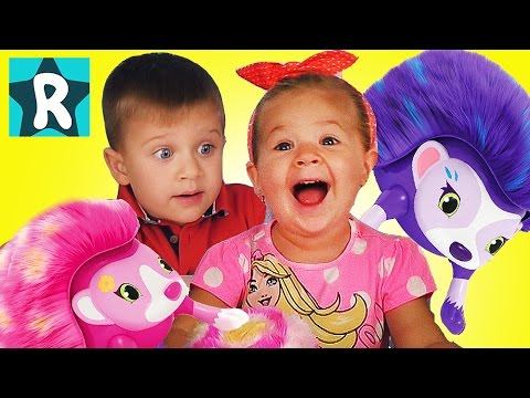 Челлендж ГОНКИ ЁЖИКОВ Чей Ёжик СУПЕР шустрый? Конфеты и Stikeez Победителю Challenge ★Kids Roma Show смотреть онлайн
