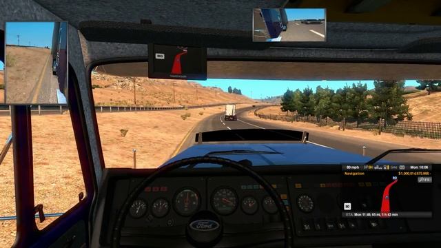 American Truck SImulator - Truck Review - Ford 9000 смотреть онлайн