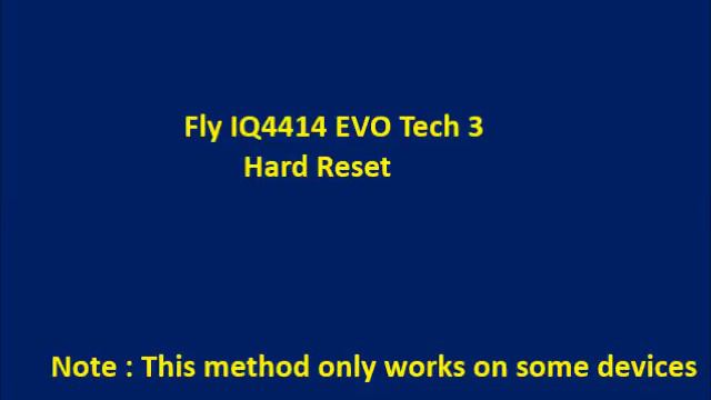 How to Hard Reset Fly IQ4414 EVO Tech 3 and Forgot Password Recovery, Factory Reset смотреть онлайн