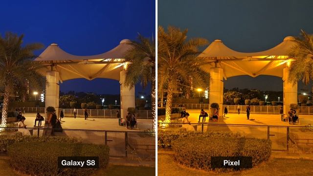 Samsung Galaxy S8 vs Google Pixel Camera Comparison смотреть онлайн