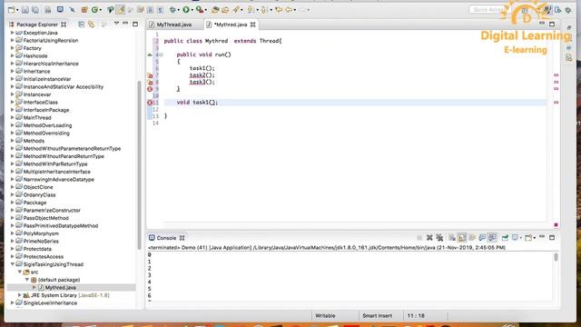111 Java Thread Single Tasking | Online Training Download app from below link смотреть онлайн