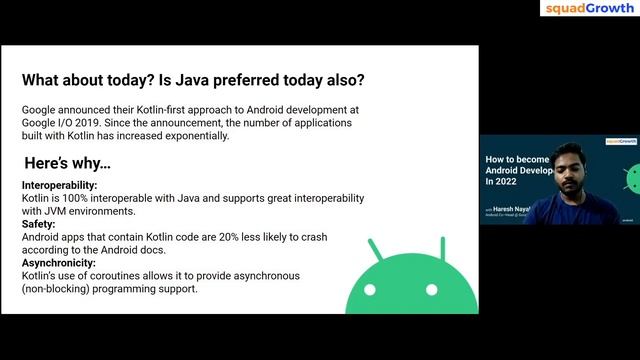 What to choose from Kotlin & Java& Why ? смотреть онлайн