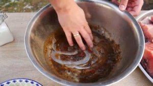 Рыбный шашлык. Белый Амур на мангале.