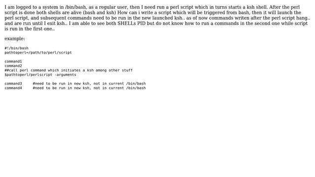 Unix & Linux: How to run a command in a given SHELL PID? смотреть онлайн