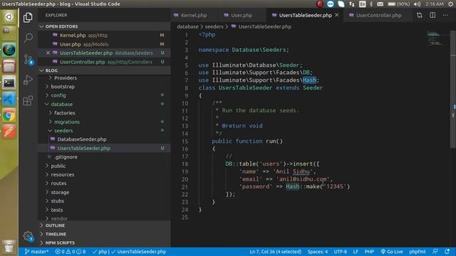 Laravel 8 tutorial in Hindi - API authentication with Sanctum смотреть онлайн