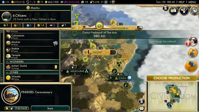 Civilization V Incan LP- [Ep 4] Expansion! смотреть онлайн
