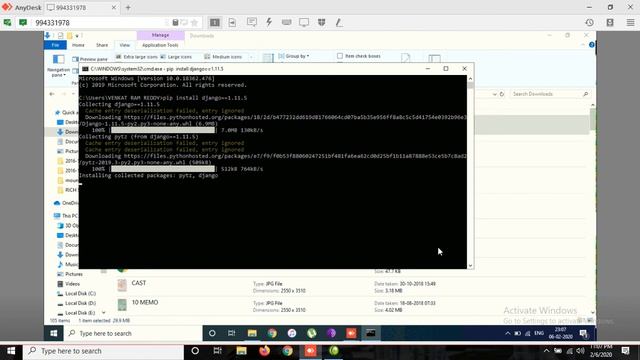 How To Configure python software,Django,Mysqlclient and How To Start the Python Project in Browser смотреть онлайн