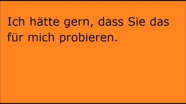 Полезный немецкий на слух. Выражение Ich hätte gern... смотреть онлайн