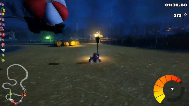 Super Tux Kart w/ 3D spatial sound 🎧 (OpenAL Soft HRTF audio) смотреть онлайн