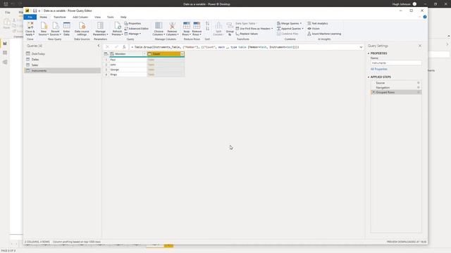 Combine Rows of a Column in Power Query смотреть онлайн