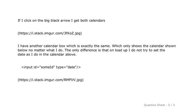 HTML : datepicker specified value does not conform to the required format jquery.js смотреть онлайн