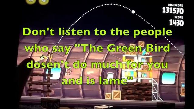 Angry Birds Green Bird Tips and Tricks смотреть онлайн