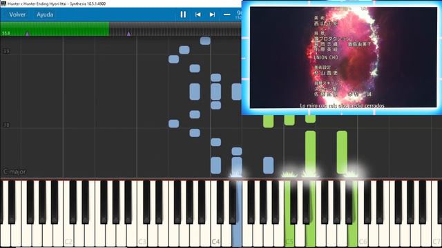 Hunter x Hunter ED 5 - Hyori Ittai - MIDI смотреть онлайн