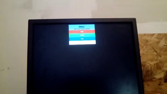 Looking at a Dell Monitor STFC (Self Test Feature Check) for 30 seconds straight смотреть онлайн