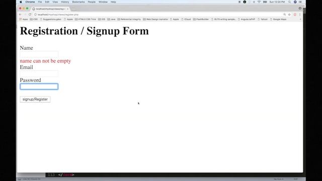 PHP Login/Registration in TAMIL தமிழில் - PHP Form Errors - 05 смотреть онлайн