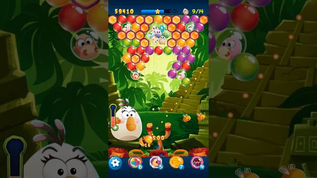 Angry Birds POP Bubble Shooter - Level 193 Gameplay Android смотреть онлайн