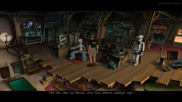 Прохождение Runaway: Дорожное приключение - Часть 12 (без комментариев) смотреть онлайн