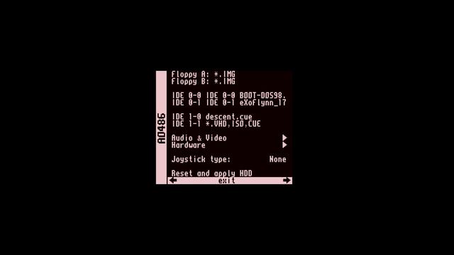 MiSTer AO486 Core Specific Fix DOS4GW game problems with DOS32a when dos4gw errors. смотреть онлайн