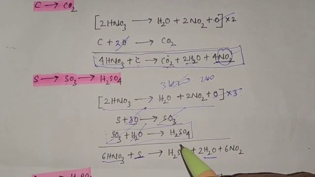 nitric acid react with non metals| Chemical property of nitric acid | Class 12 смотреть онлайн