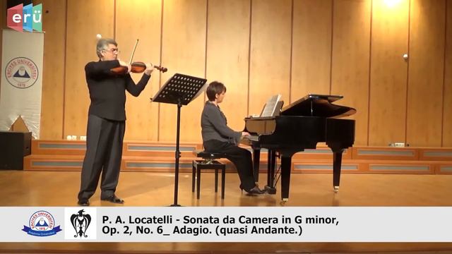 Javid ASADOV Live: P. A. Locatelli - Sonata da Camera in G minor, Op. 2, No 6 смотреть онлайн
